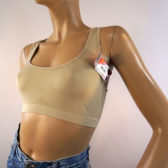 Sport Line Seamless Sports Bra by Sweet & Soft Women Size Large NEW Bralette - Picture 1 of 7